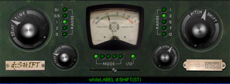 dSHIFT - free Feedback pitchshifter  plugin